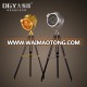 Hotel stand iron rechargeable cordless modern arc led tripod led floor lamp