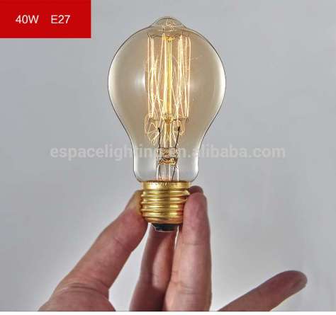 High quality vintage edison globe 60w e27 Edison light bulb