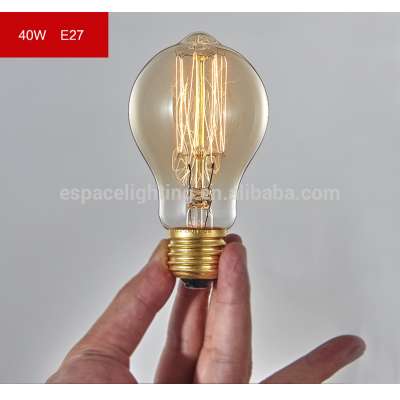 High quality vintage edison globe 60w e27 Edison light bulb