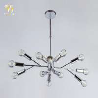 zhongshan European Living Room Simple Style Aluminum ceiling hanging light